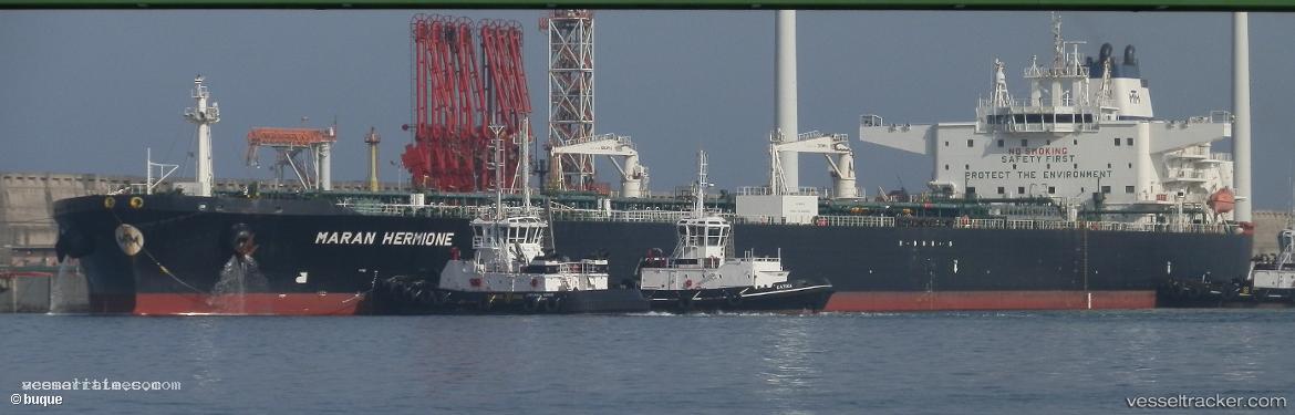 Maran-Hermione - Crude Oil Tanker vessel registered in Greece