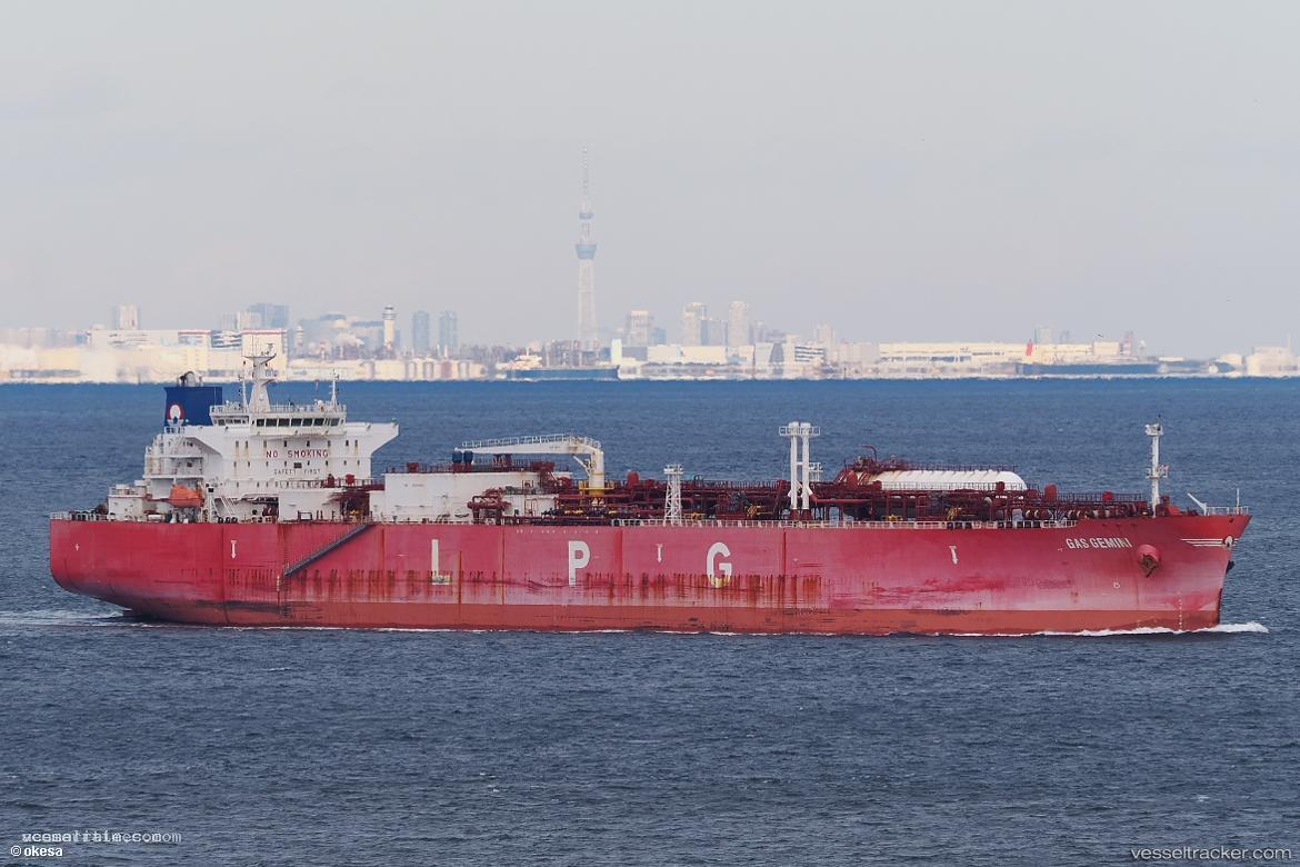Gas-Gemini - Lpg Tanker vessel registered in Liberia