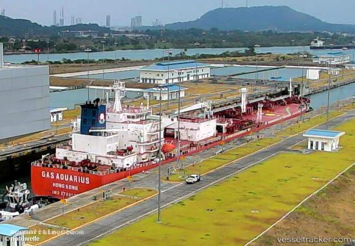 Gas-Aquarius - Lpg Tanker vessel registered in Hong Kong
