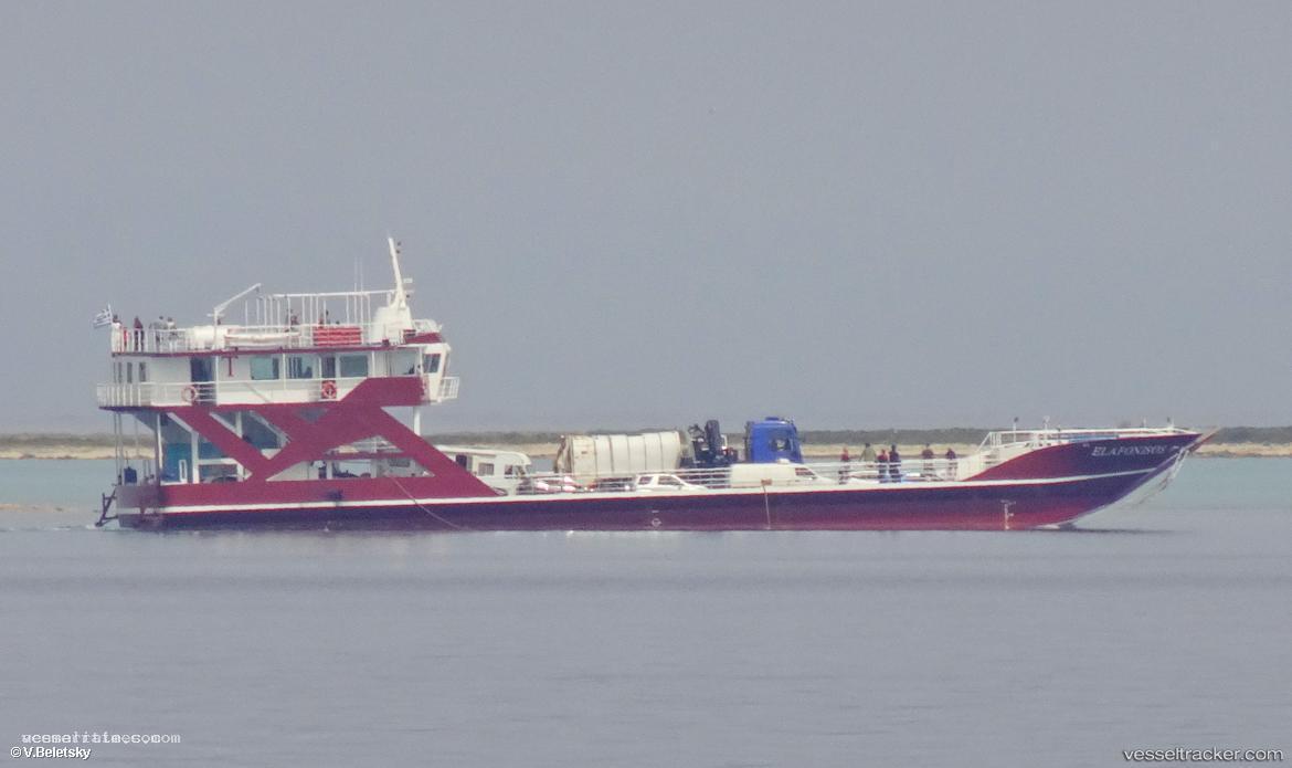 Elafonisos - Passenger Ro Ro Cargo Ship vessel registered in Greece