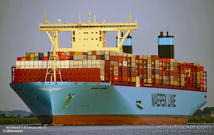 Manila-Maersk - Container Ship vessel registered in Denmark