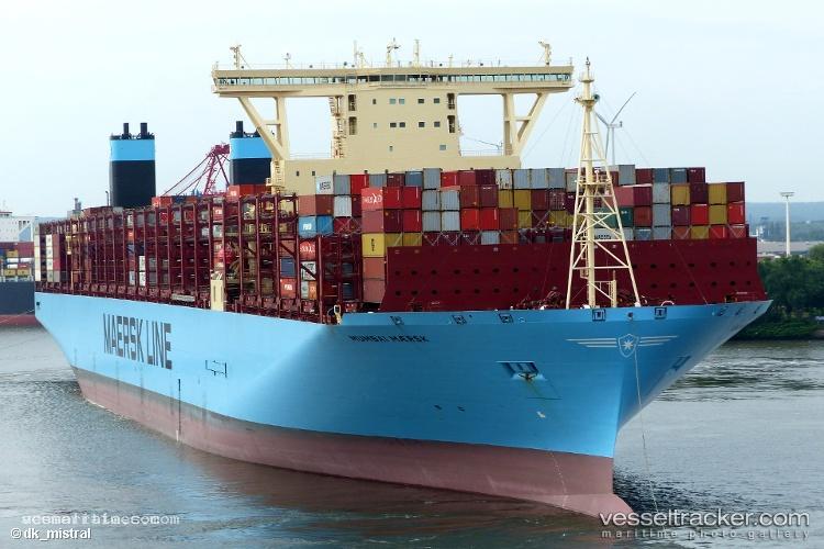 Mumbai-Maersk - Container Ship vessel registered in Denmark