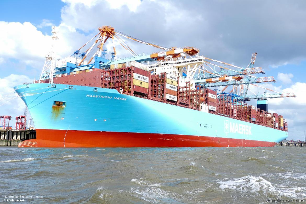 Maastricht-Maersk - Container Ship vessel registered in Denmark