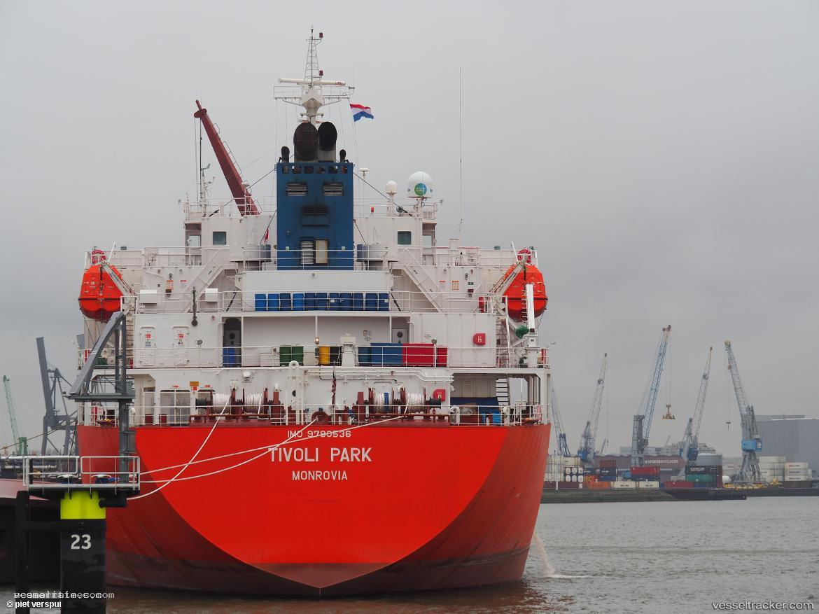 Tivoli-Park - Chemical Oil Products Tanker vessel registered in Liberia