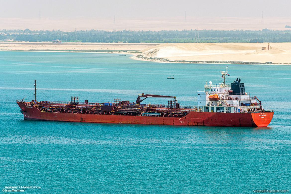 Acadia-Park - Chemical Oil Products Tanker vessel registered in Liberia