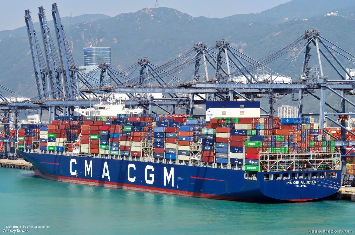 Cma-Cgm-A.-Lincoln - Container Ship vessel registered in Malta