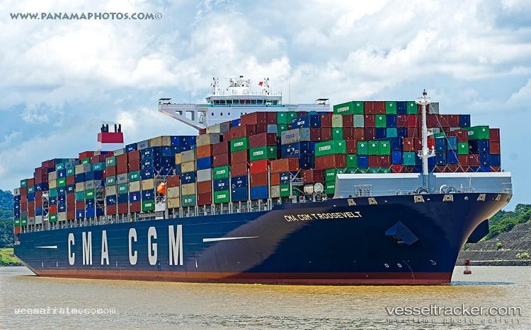 Cma-Cgm-T.roosevelt - Container Ship vessel registered in Malta