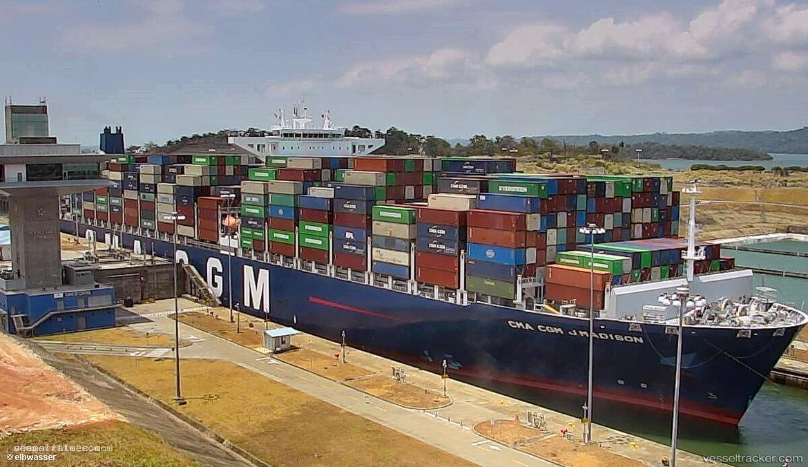 Cma-Cgm-J.-Madison - Container Ship vessel registered in Malta