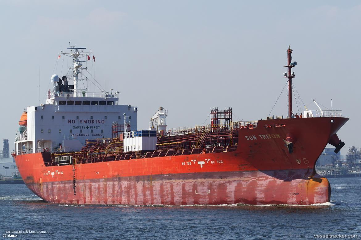 Sun-Triton - Chemical Oil Products Tanker vessel registered in Panama