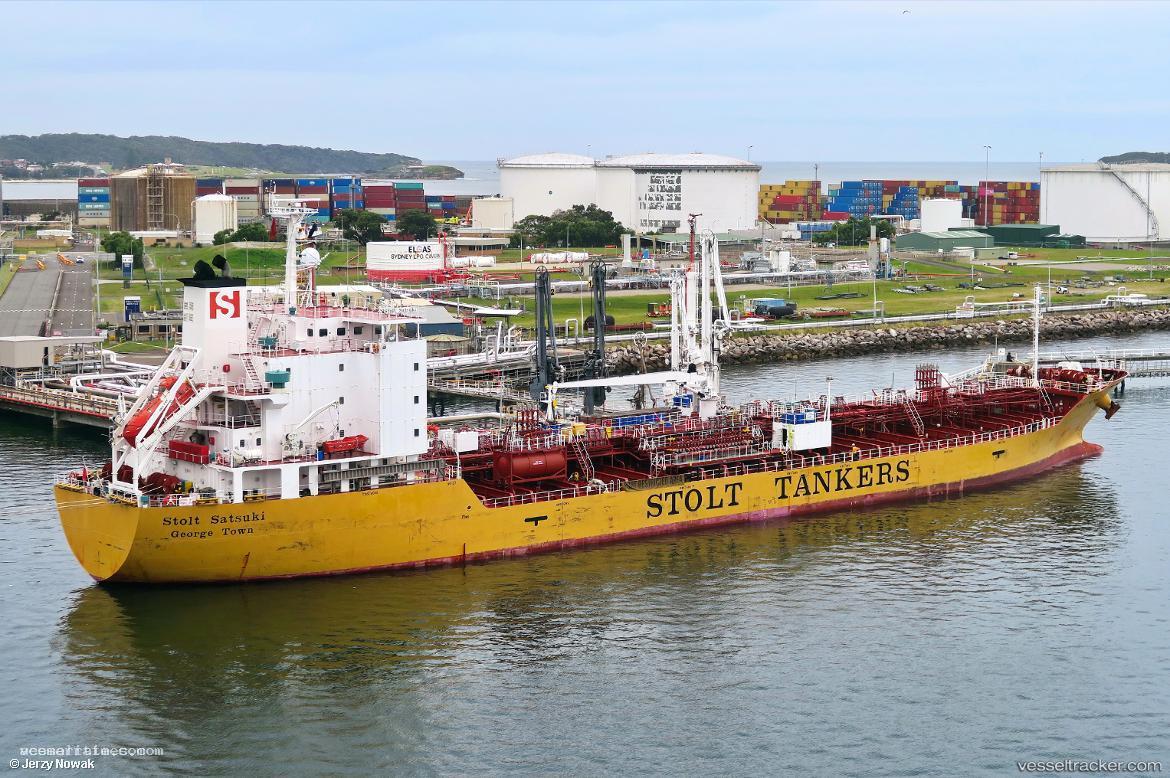 Stolt-Satsuki - Chemical Oil Products Tanker vessel registered in Singapore
