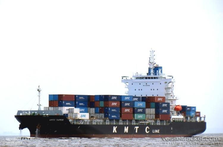 Kmtc-Taipeis - Container Ship vessel registered in Hong Kong