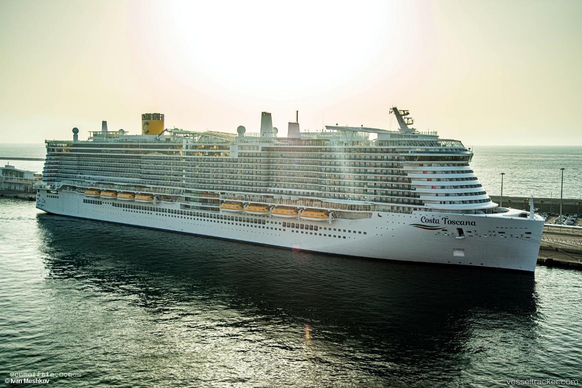 Costa-Toscana - Cruise Ship vessel registered in Italy