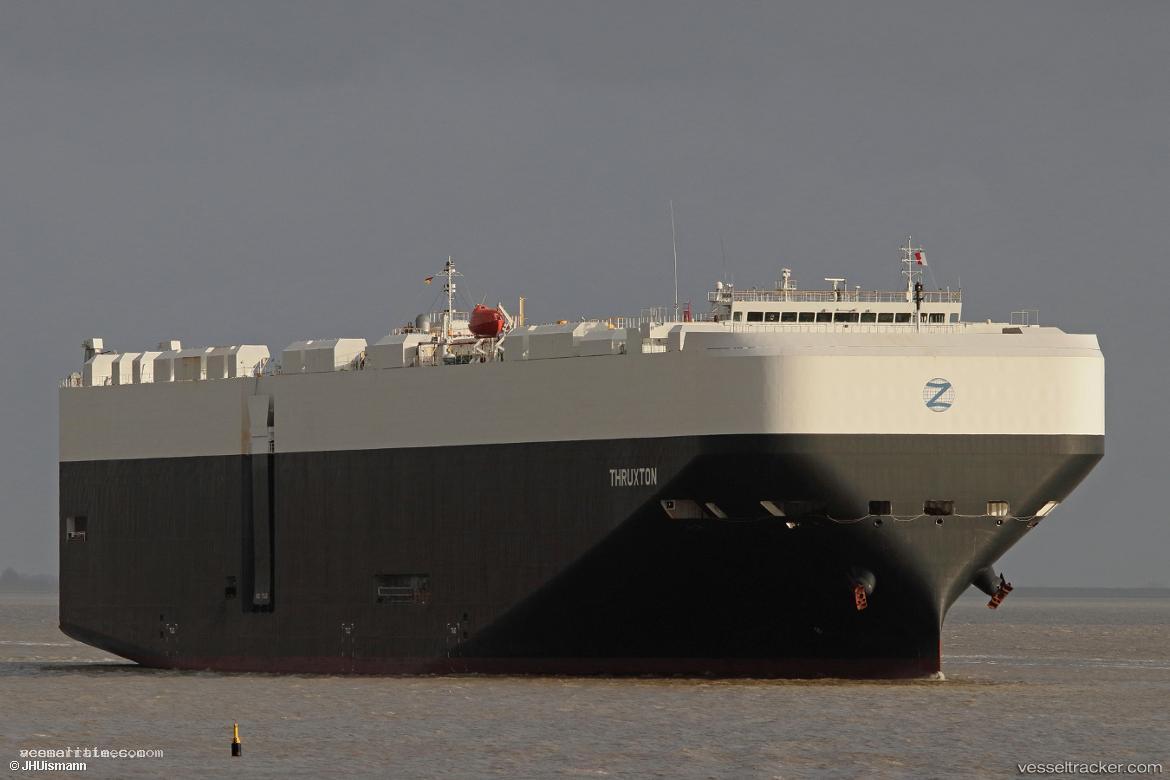 Thruxton - Vehicles Carrier vessel registered in Liberia