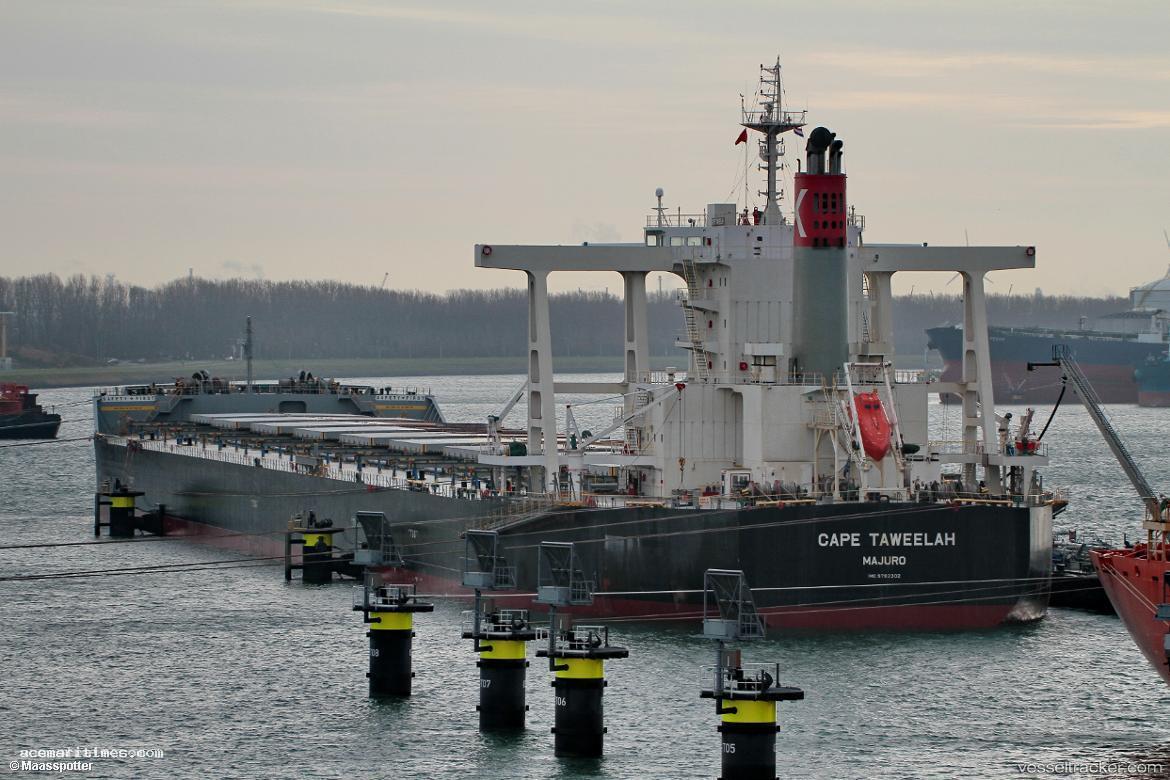 Cape-Taweelah - Bulk Carrier vessel registered in Marshall Islands