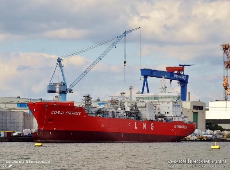 Coral-Energice - Lng Tanker vessel registered in Netherlands