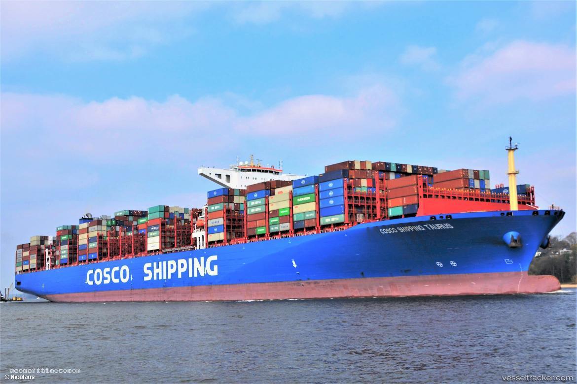 Cosco-Taurus - Container Ship vessel registered in Hong Kong