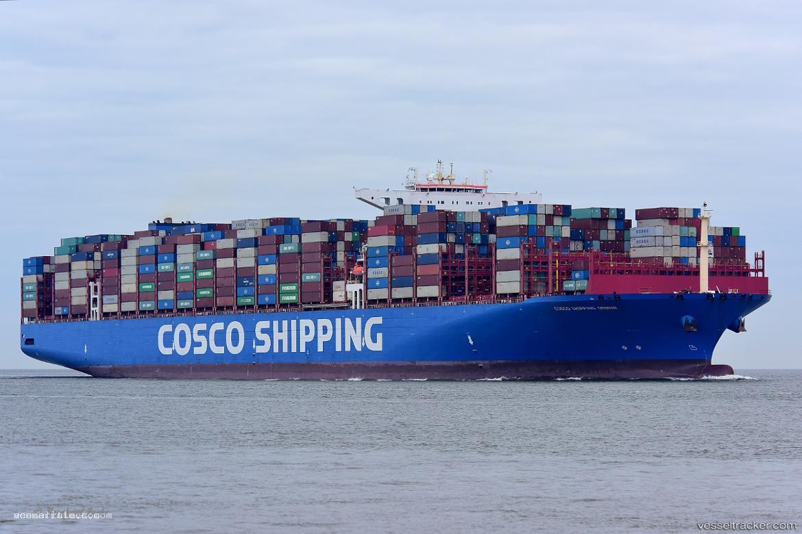 Cosco-Gemini - Container Ship vessel registered in Hong Kong