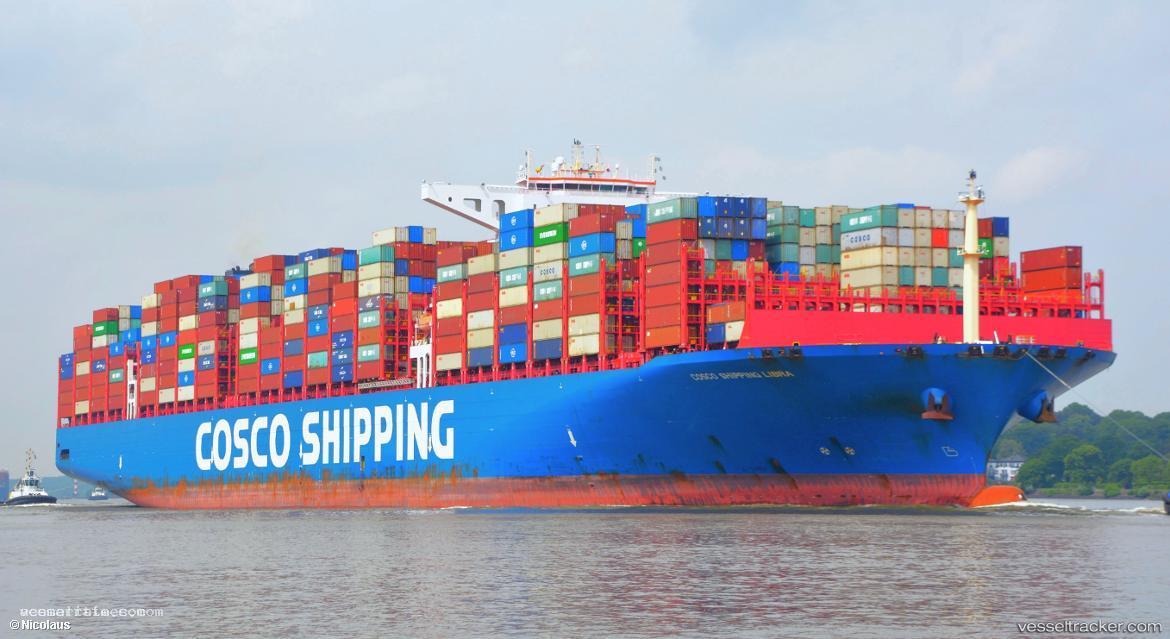 Cosco-Shipping-Libra - Container Ship vessel registered in Hong Kong