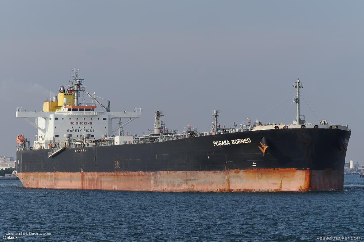 Pusaka-Borneo - Crude Oil Tanker vessel registered in Singapore