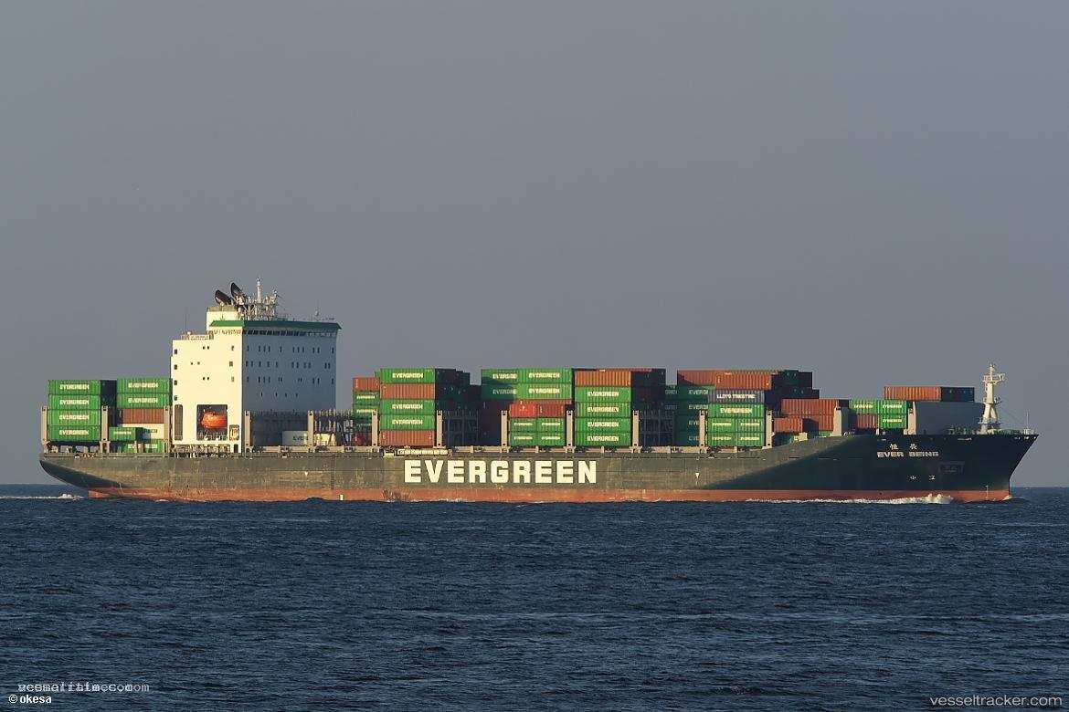 Ever-Being - Container Ship vessel registered in Taiwan