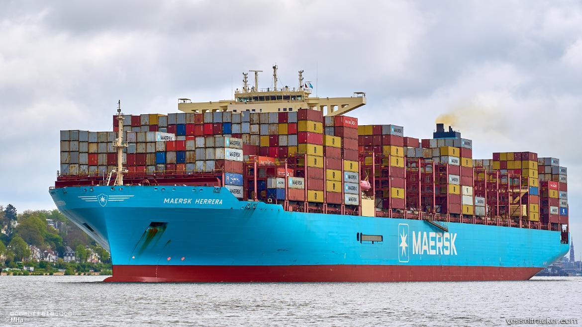 Maersk-Herrera - Container Ship vessel registered in Singapore