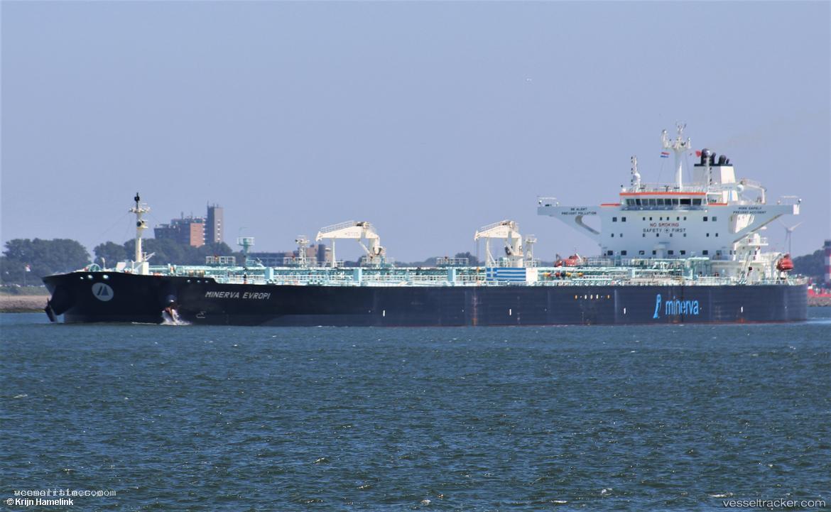 Minerva-Evropi - Crude Oil Tanker vessel registered in Greece
