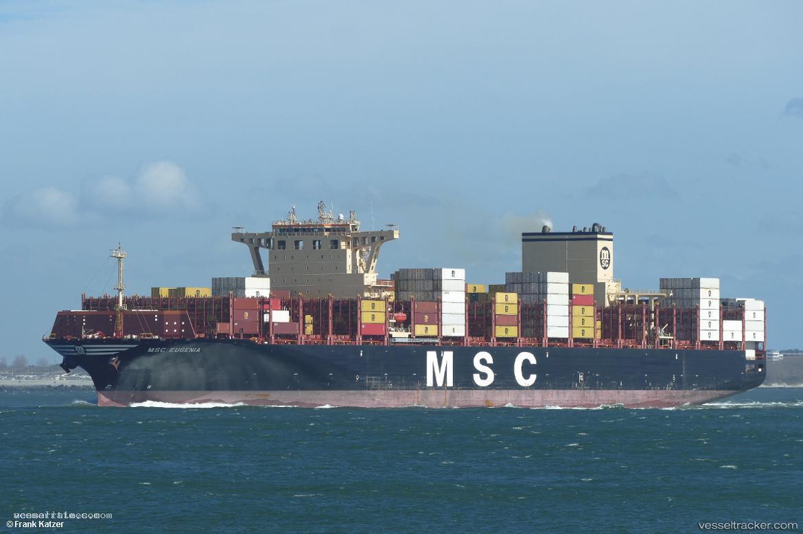 Msc-Eugenia - Container Ship vessel registered in Liberia