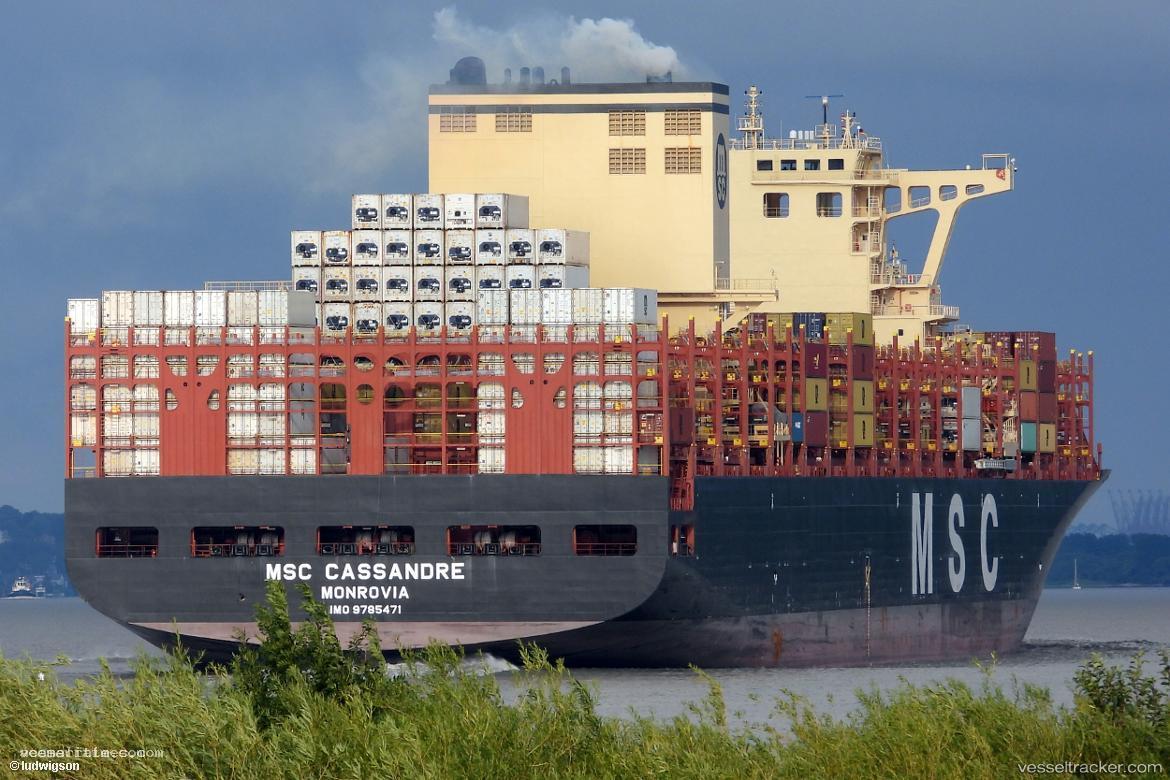 Msc-Cassandre - Container Ship vessel registered in Liberia
