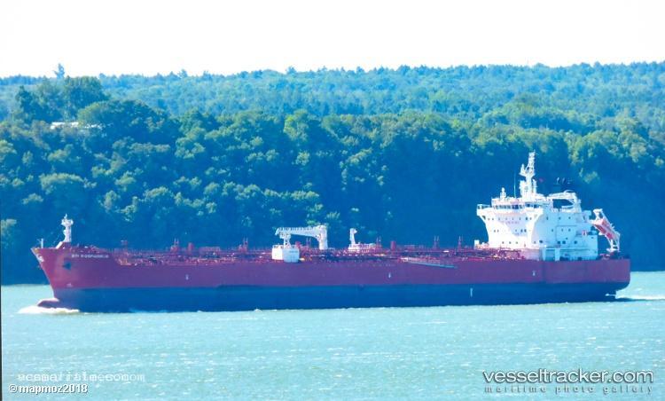 Sti-Bosphorus - Chemical Oil Products Tanker vessel registered in Marshall Islands