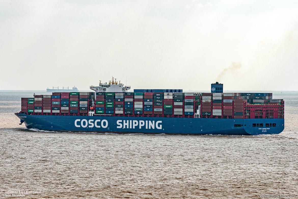 Cosco-Shipping-Peony - Container Ship vessel registered in Hong Kong