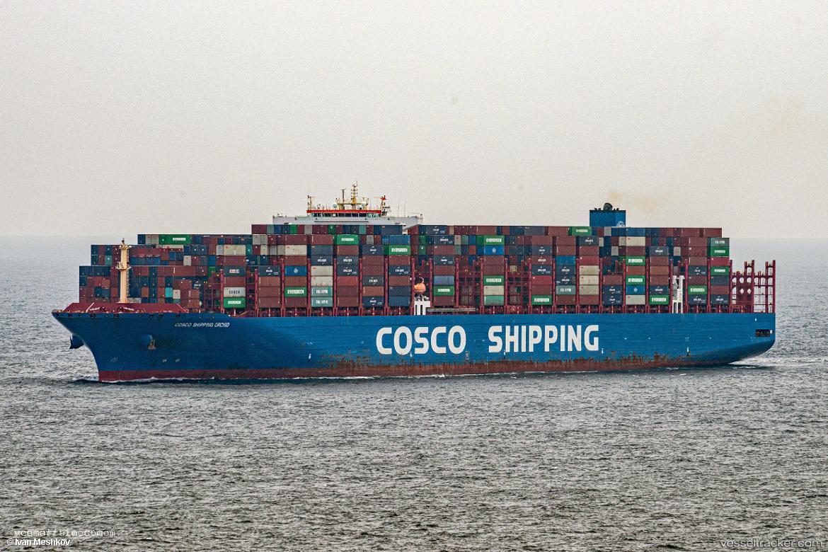Coscoshipping-Orchid - Container Ship vessel registered in Hong Kong