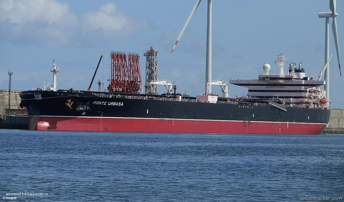 Monte-Urbasa - Crude Oil Tanker vessel registered in Portugal