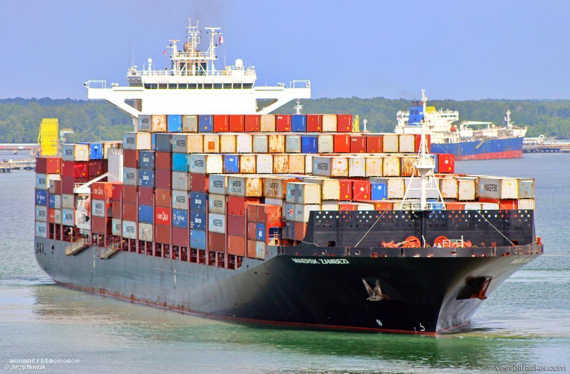 Maersk-Zambezi - Container Ship vessel registered in Marshall Islands