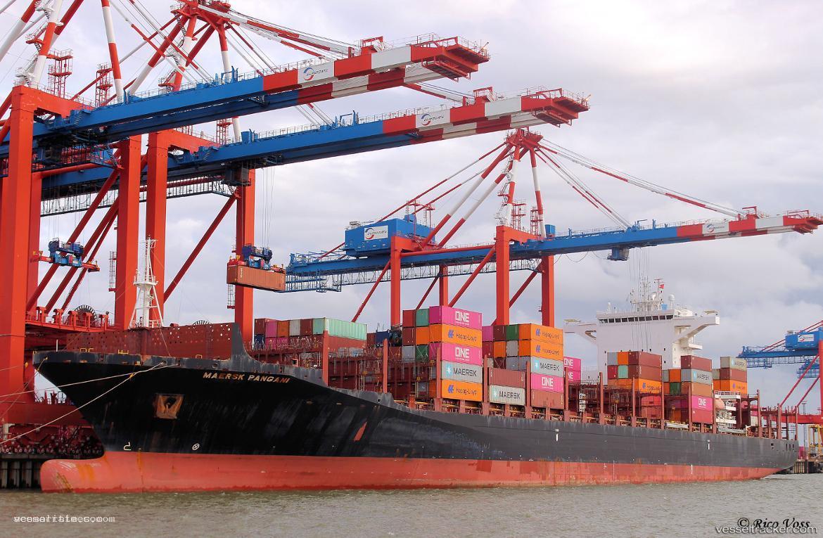 Maersk-Pangani - Container Ship vessel registered in Liberia