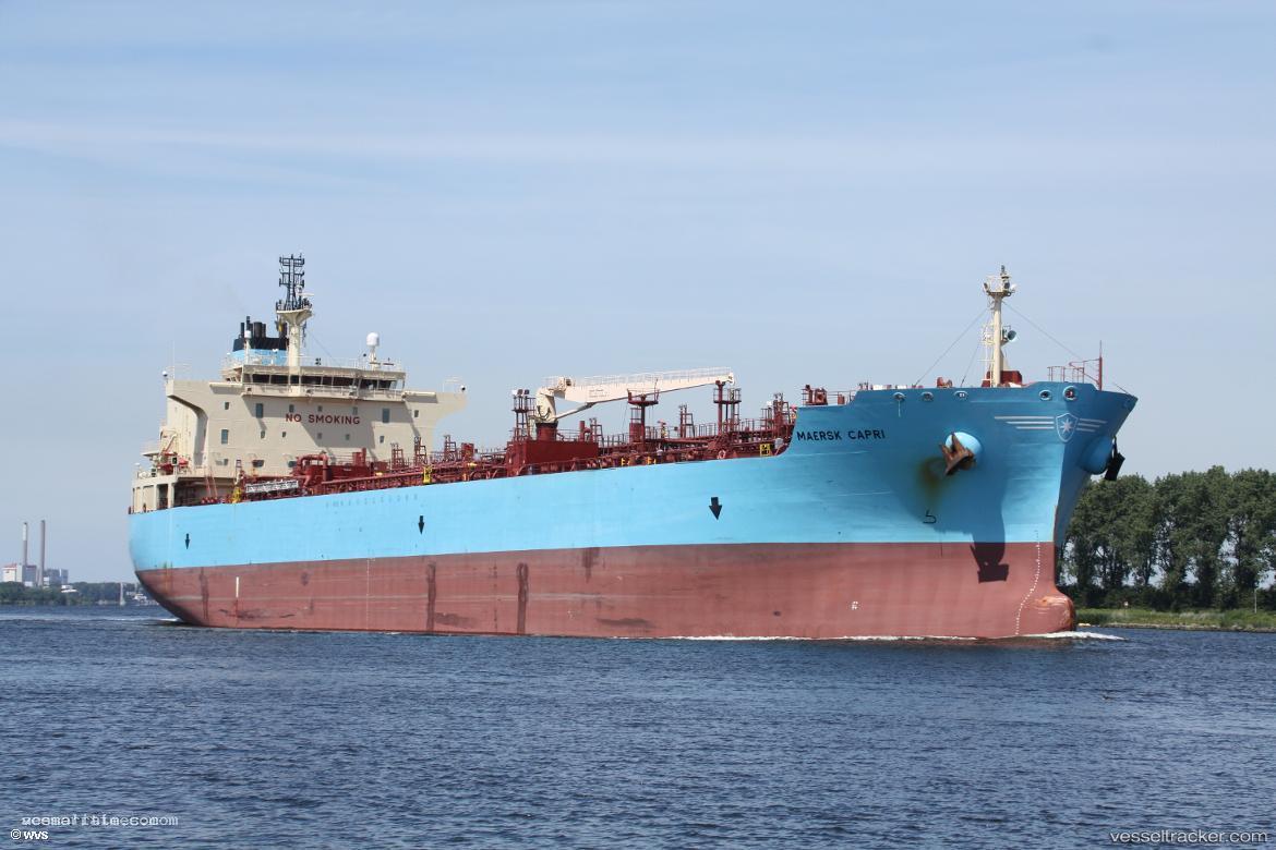 Maersk-Capri - Chemical Oil Products Tanker vessel registered in Denmark
