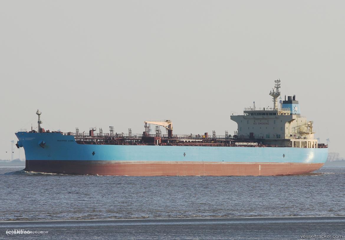 Maersk-Cebu - Chemical Oil Products Tanker vessel registered in Denmark