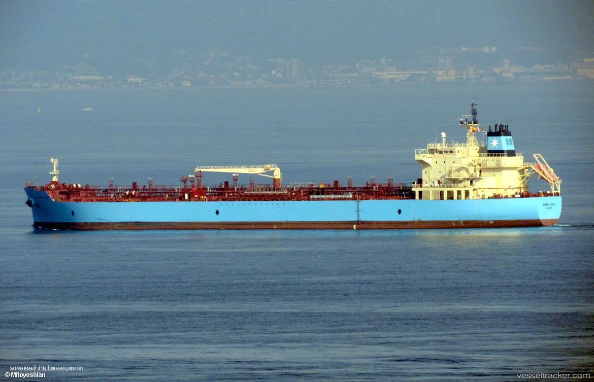 Maersk-Crete - Chemical Oil Products Tanker vessel registered in Denmark