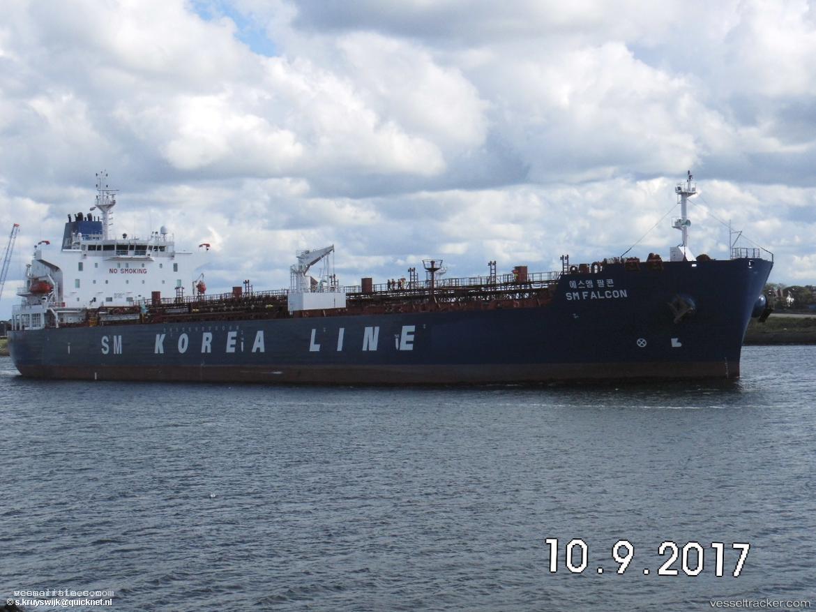 Sm-Falcon - Chemical Oil Products Tanker vessel registered in Panama