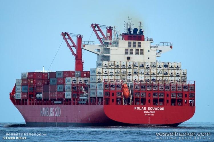 Polar-Ecuador - Container Ship vessel registered in Singapore