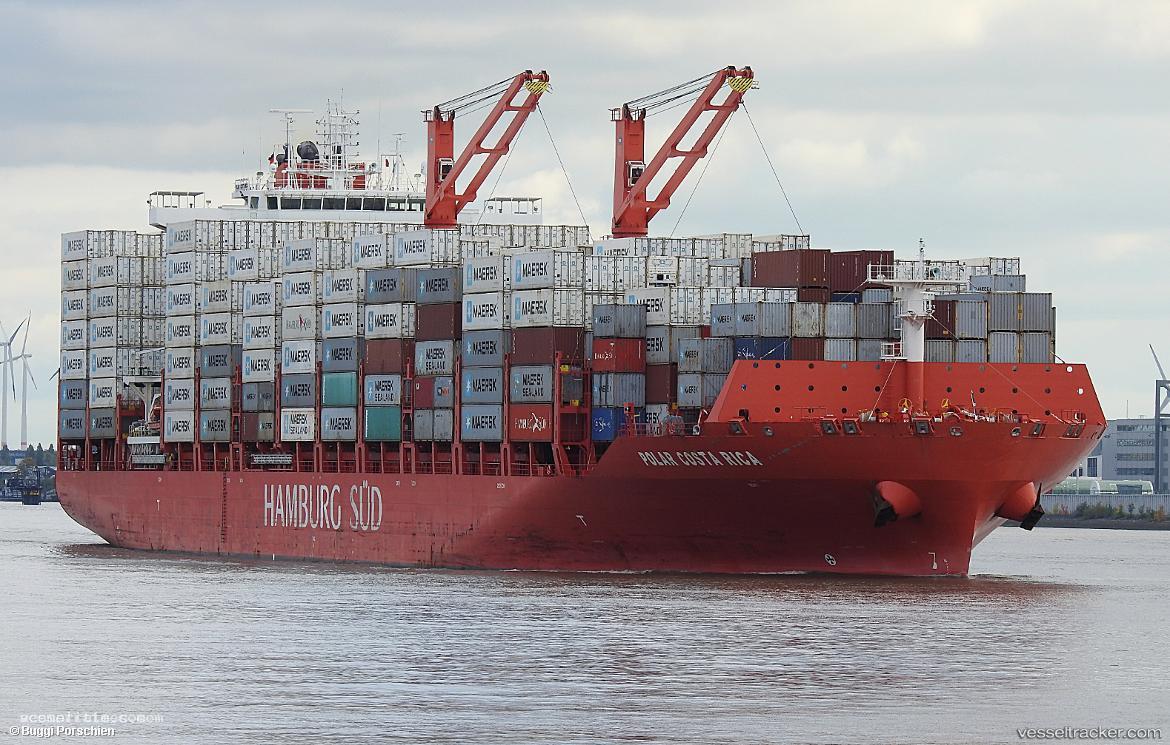 Polar-Costa-Rica - Container Ship vessel registered in Singapore