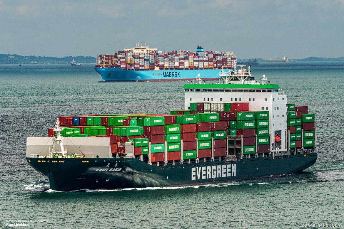 Ever-Basis - Container Ship vessel registered in Taiwan