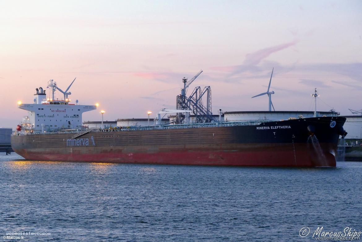 Minerva-Eleftheria - Crude Oil Tanker vessel registered in Greece