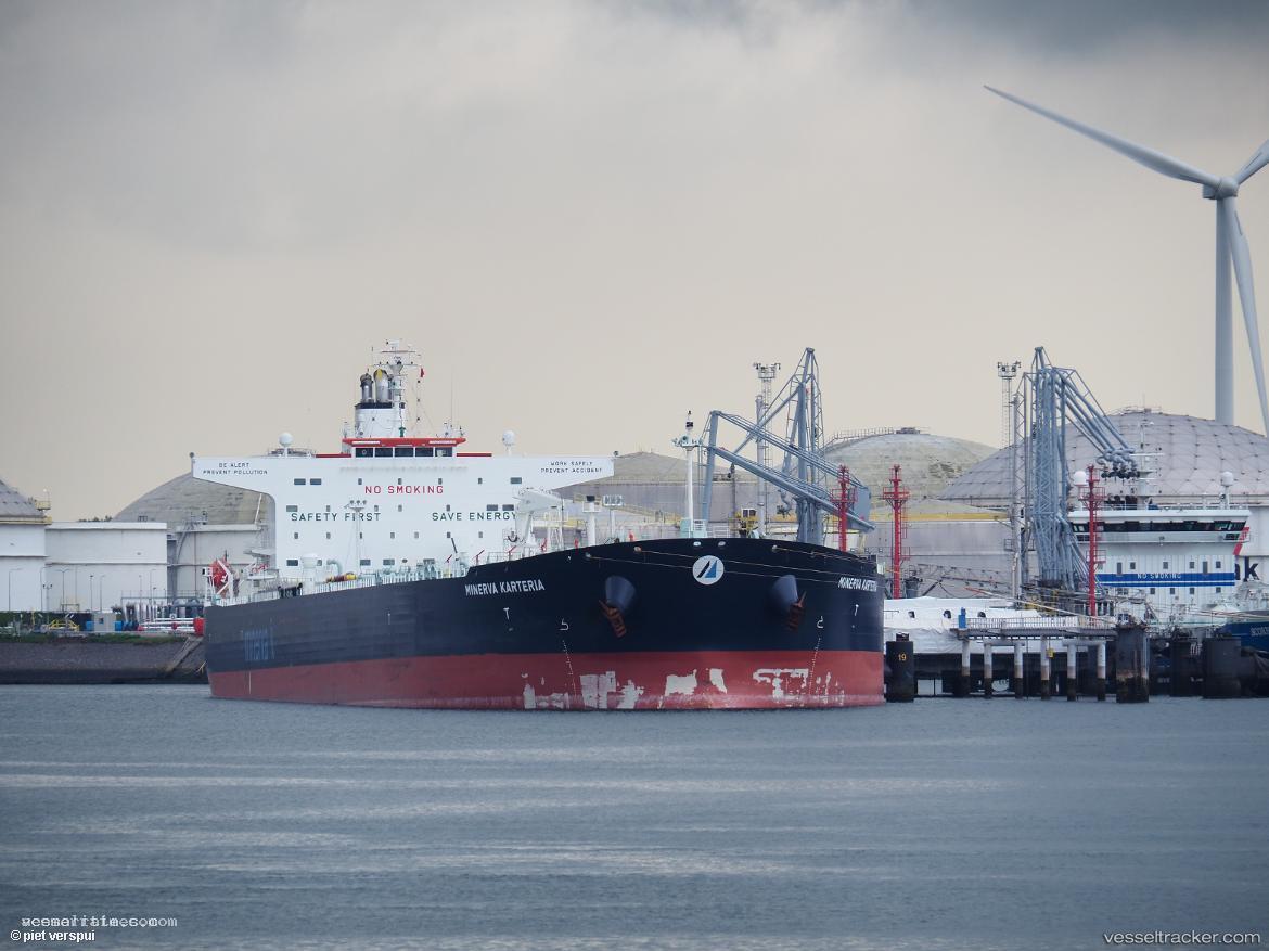 Minerva-Karteria - Crude Oil Tanker vessel registered in Greece