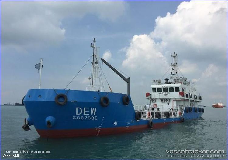 Dew - Water Tanker vessel registered in Singapore