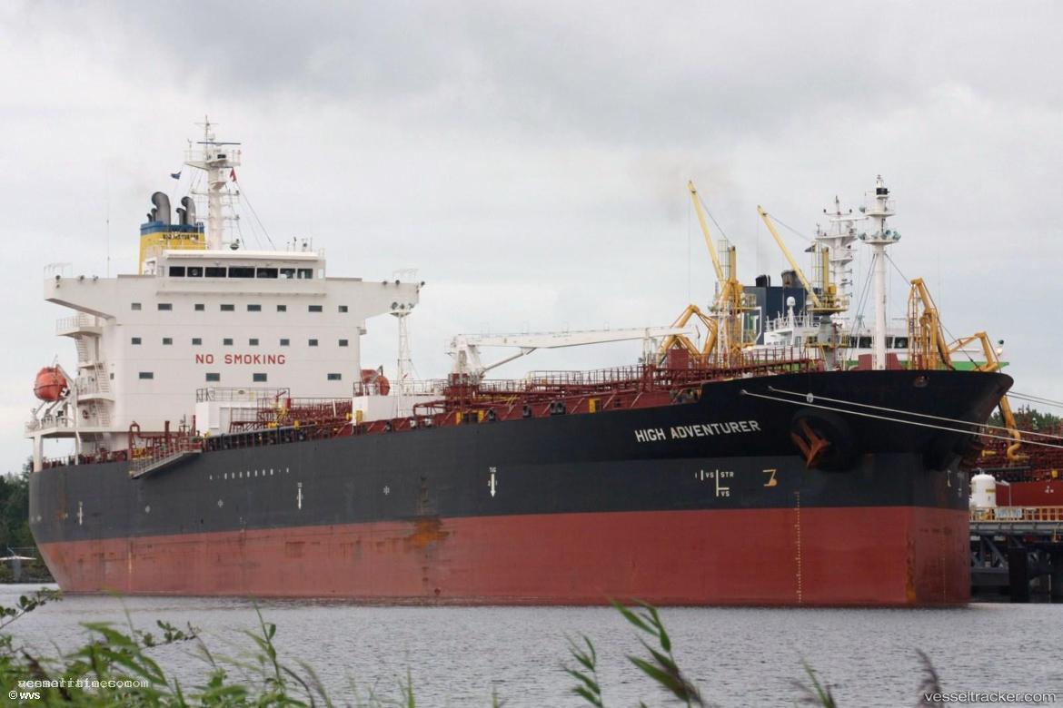 High-Adventurer - Chemical Oil Products Tanker vessel registered in Liberia