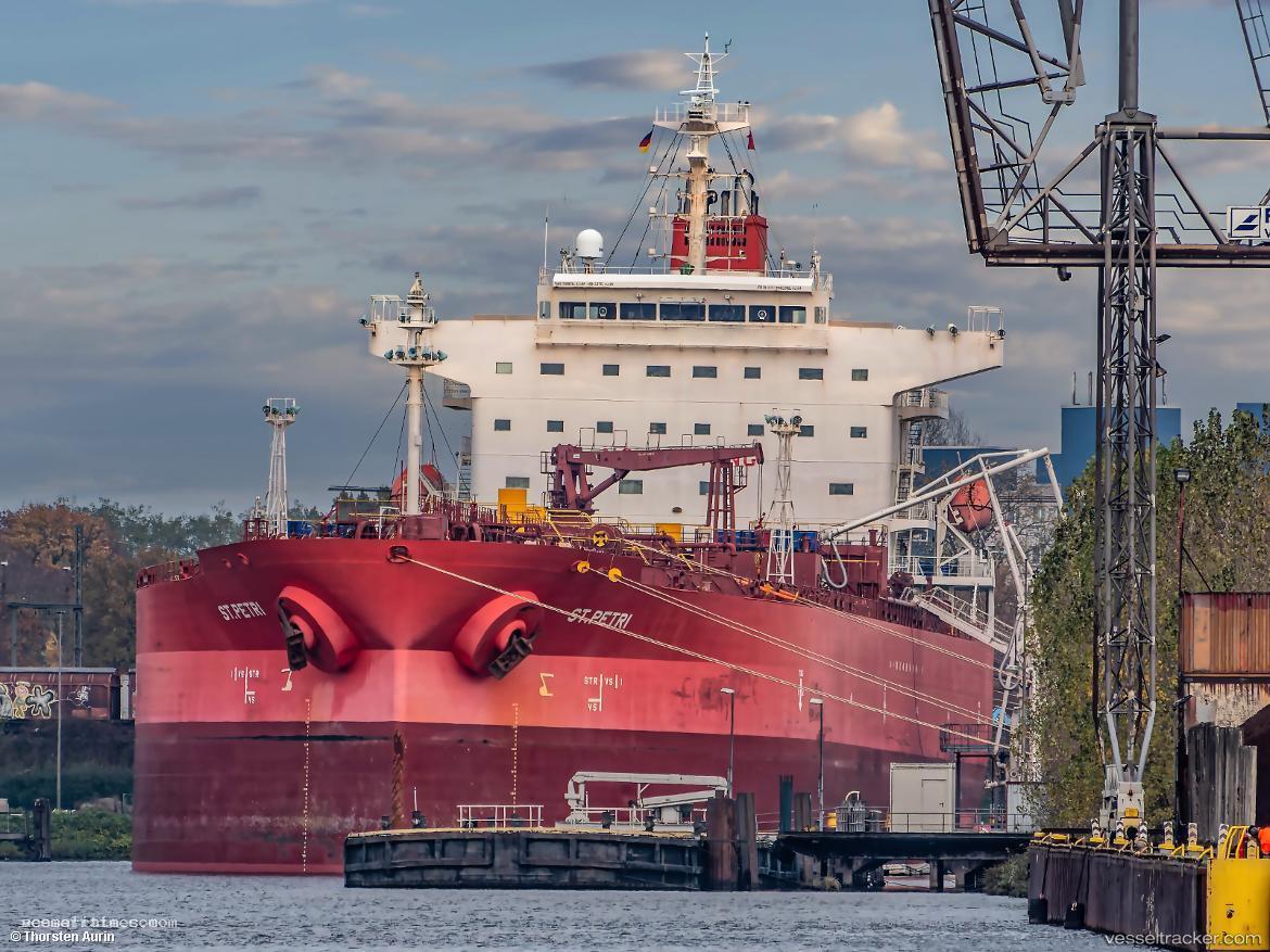 St.petri - Chemical Oil Products Tanker vessel registered in Singapore