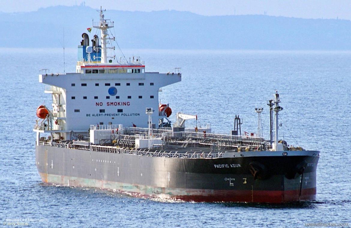 Pacific-Azur - Chemical Oil Products Tanker vessel registered in Liberia