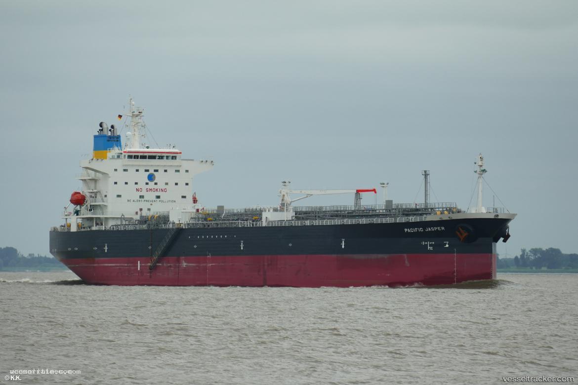 Pacific-Jasper - Chemical Oil Products Tanker vessel registered in Liberia
