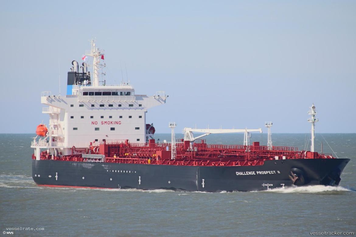 Challenge-Prospect-2 - Chemical Oil Products Tanker vessel registered in Liberia