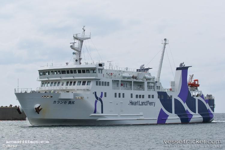 Calanthe-Okushiri - Passenger Ro Ro Cargo Ship vessel registered in Japan